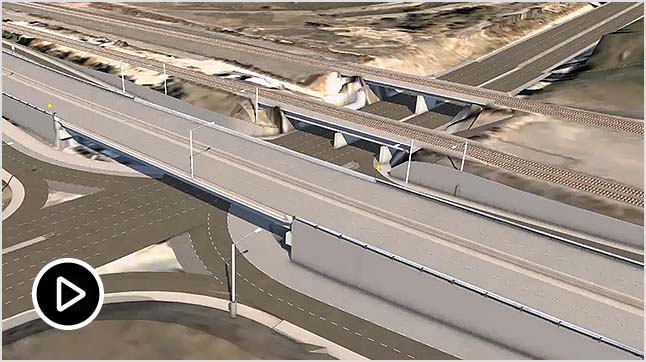 Video: Road and highway design using the Autodesk AEC Collection 